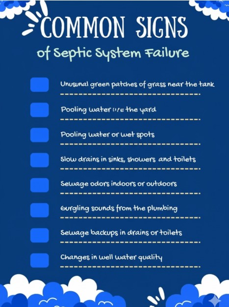 Common Signs of Septic System Failure