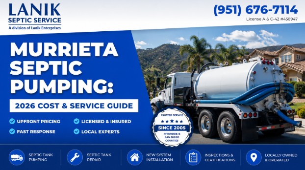 Septic Pumping Cost in Murrieta: 2026 Service Guide