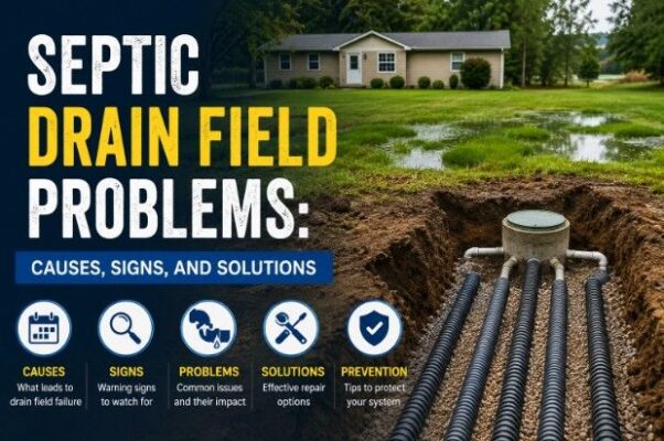 Septic Drain Field Problems: Causes, Signs, and Solutions