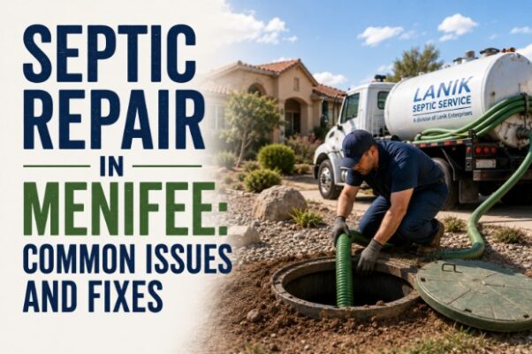 Septic Repair in Menifee: Common Issues and Fixes