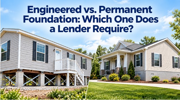 Engineered vs. Permanent Foundation: Which One Does a Lender Require?
